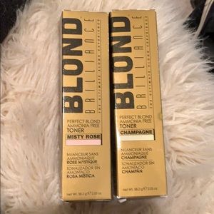 Blond brilliance toners- misty rose and champagne